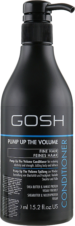 Odżywka dodająca włosom objętości - Gosh Pump up the Volume Conditioner — фото N3