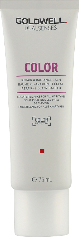 Regenerujący balsam do włosów bez spłukiwania - Goldwell Dualsenses Color Repair & Radiance Balm — Zdjęcie N1