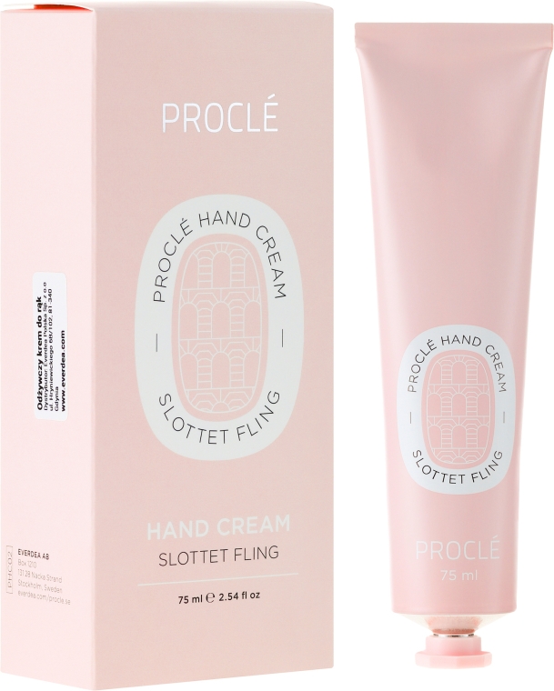 Odżywczy krem do rąk - Proclé Hand Cream Slottet Fling — Zdjęcie N4