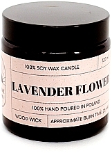 Kup Aromatyczna świeca sojowa Lawendowy Kwiat - Koszyczek Natury Lavender Flower