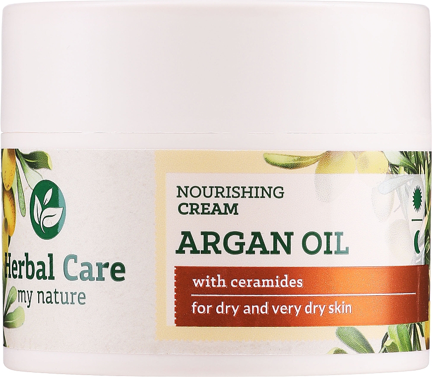 Odżywczy krem do skóry suchej i bardzo suchej Olej arganowy - Farmona Herbal Care Regenerating Cream — Zdjęcie N1
