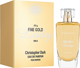Christopher Dark Fine Gold Lady - Woda perfumowana — Zdjęcie N2