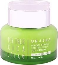 Kup Krem do twarzy Drzewo herbaciane i centella asiatica - Orjena Face Cream Tea Tree Cica