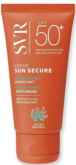 Przeciwsłoneczny krem do twarzy SPF 50+ - SVR Sun Secure Biodegradable Moisturizing Cream 