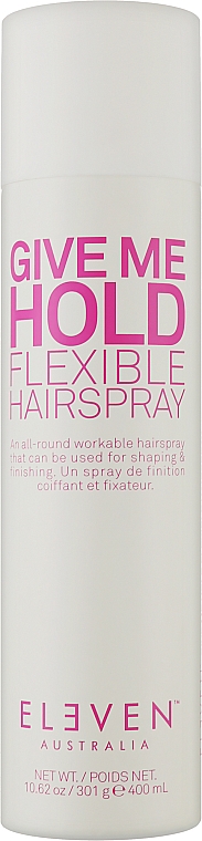 Lakier do włosów z botanicznym kawiorem - Eleven Australia Give Me Flexible Hold Hairspray  — Zdjęcie N4