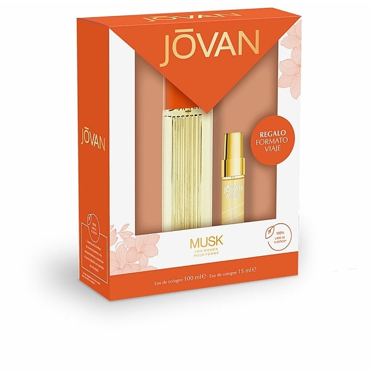 Jovan Musk For Women - Zestaw (edc/100ml + edc/mini/15ml) — Zdjęcie N1