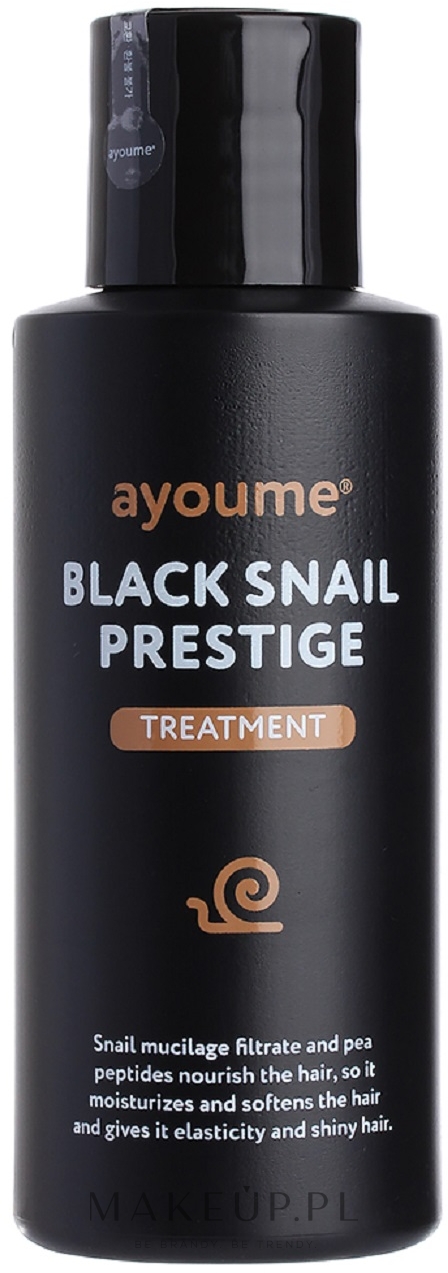 Balsam do włosów z mucyną ślimaka - Ayoume Black Snail Prestige Treatment — фото 100 ml