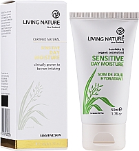 Krem do twarzy na dzień - Living Nature Sensitive Day Moisture Cream — Zdjęcie N2