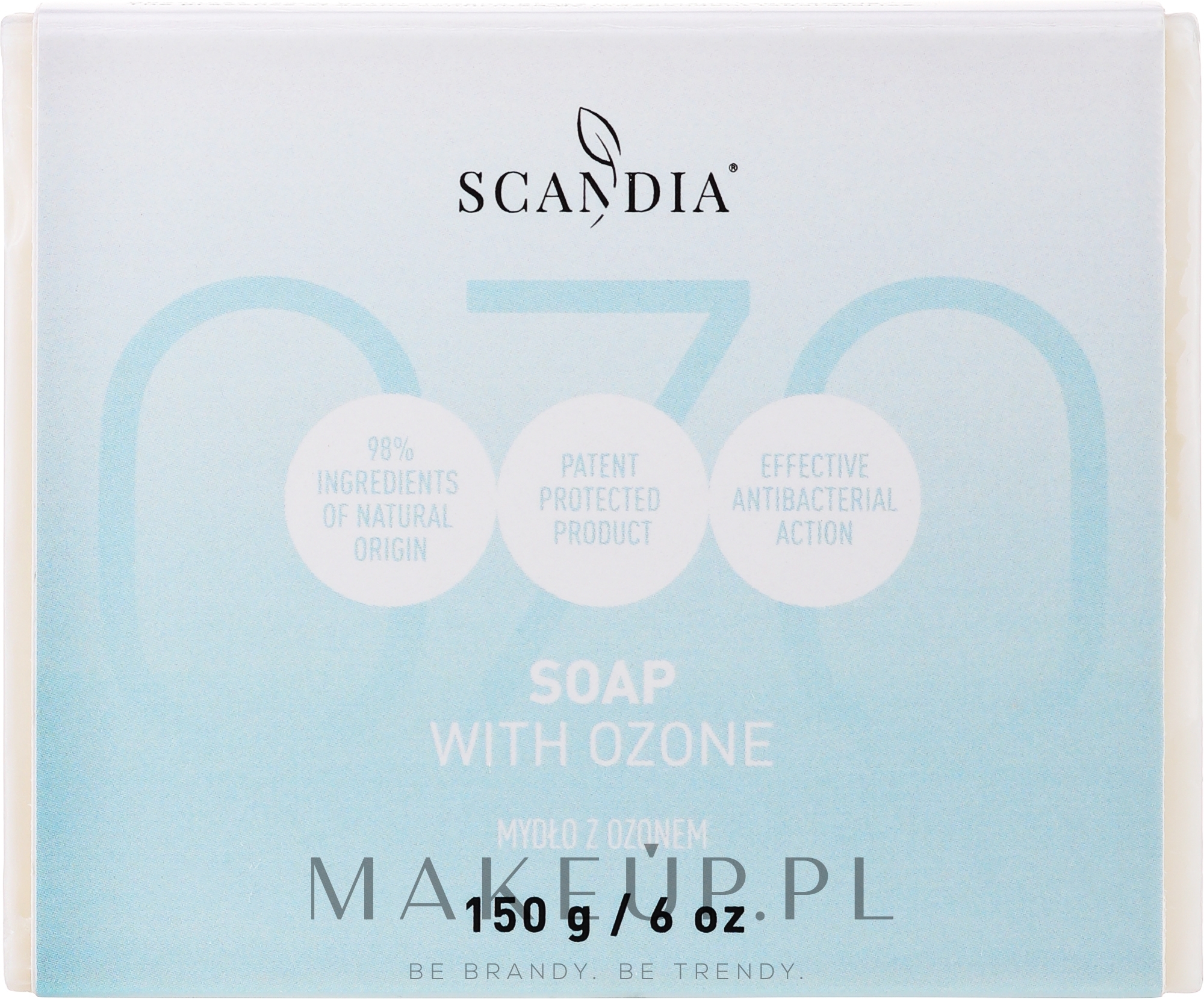 Mydło z ozonem - Scandia Cosmetics Ozo Soap With Ozone — Zdjęcie 150 g