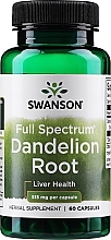 Suplement diety Korzeń mniszka lekarskiego - Swanson Dandelion Root — Zdjęcie N1