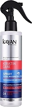 Kup Spray do włosów zniszczonych i matowych - Kayan Professional Keratin Care Hair Spray