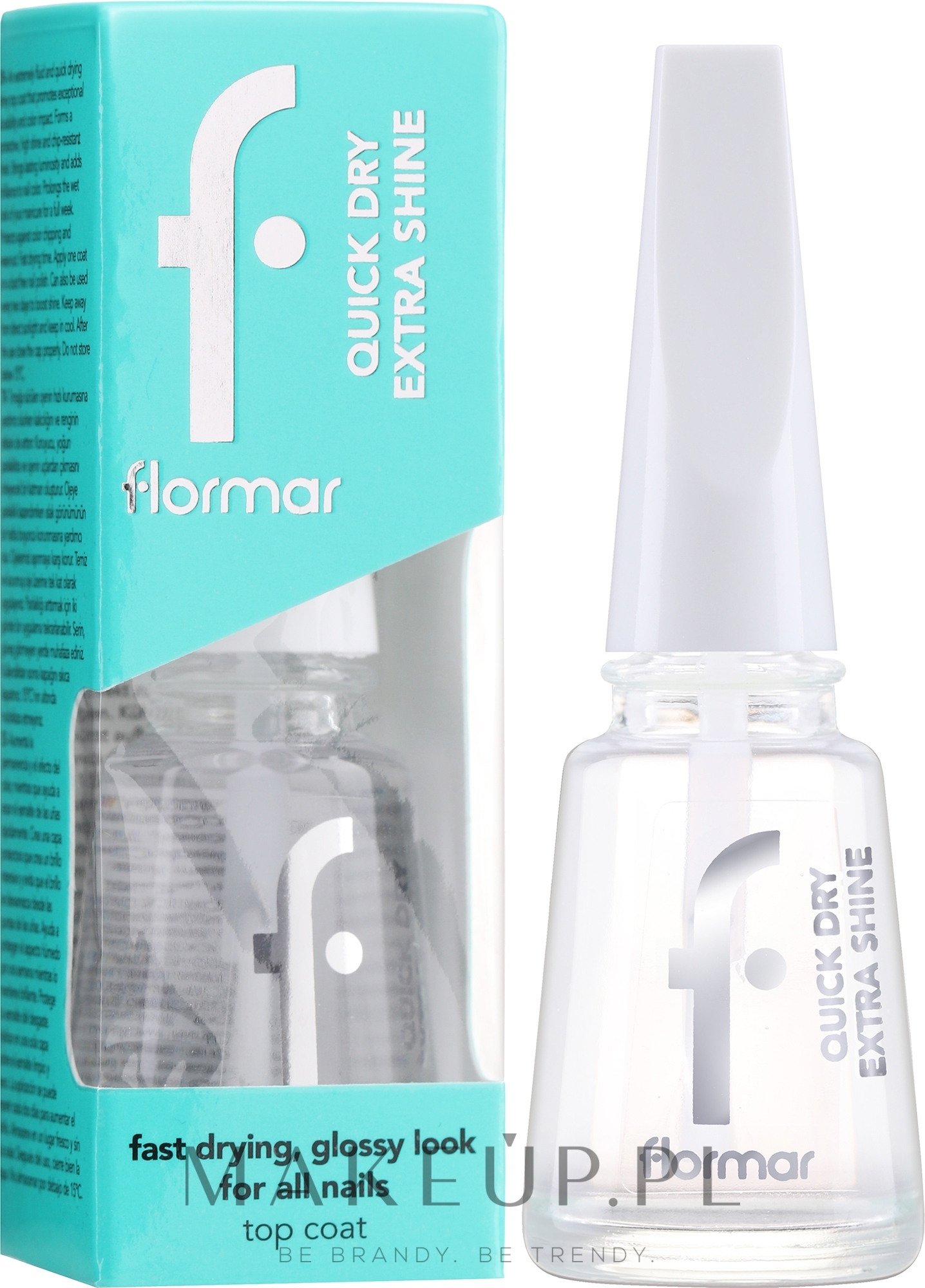 Wysuszacz do paznokci - Flormar Nail Care Quick Dry Extra Shine — Zdjęcie 11 ml