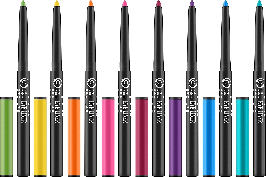 Zestaw - Colour Intense Be Bold Mix Eye Liner (pensil/8x1g)