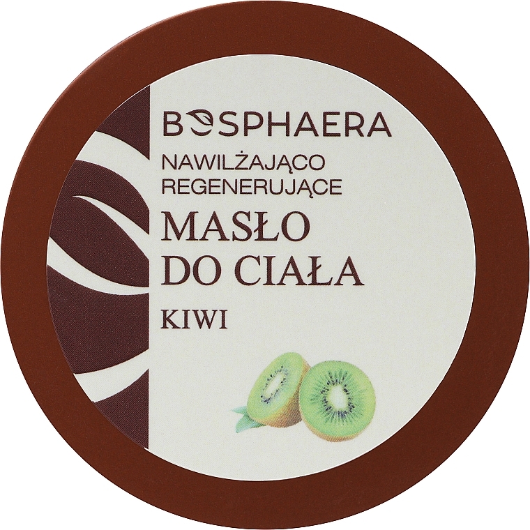 Nawilżająco-regenerujące masło do ciała Kiwi - Bosphaera — Zdjęcie N3
