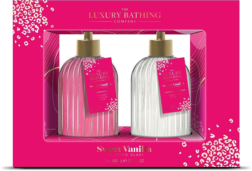 Zestaw - Grace Cole The Luxury Bathing Heavenly Hands Set (h/cr/400 ml + h/wash/400 ml)  — Zdjęcie N1