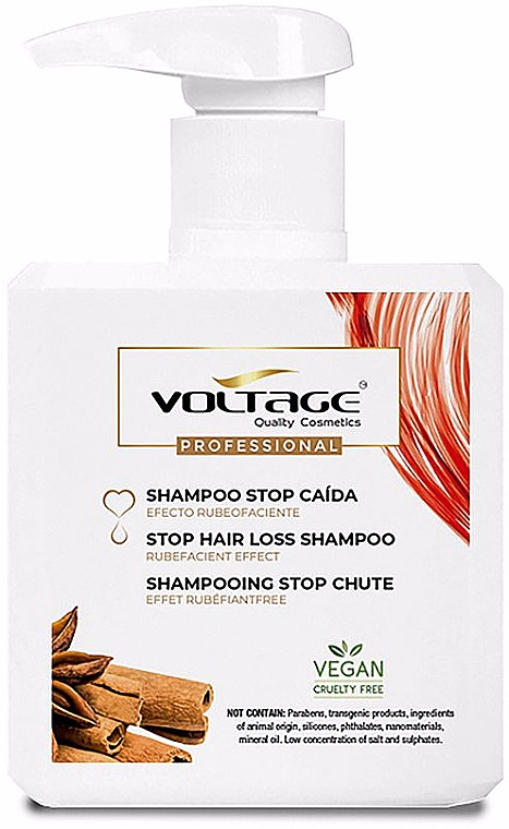 Szampon przeciw wypadaniu włosów - Voltage Stop Hair Liss Shampoo — Zdjęcie N1