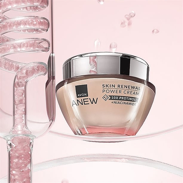 Odnawiający krem do twarzy i szyi - Avon Anew Skin Renewal Power Cream — Zdjęcie N4