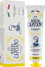 Kup Pasta do zębów Sycylijska cytryna - Pasta Del Capitano Sicily Lemon Toothpaste