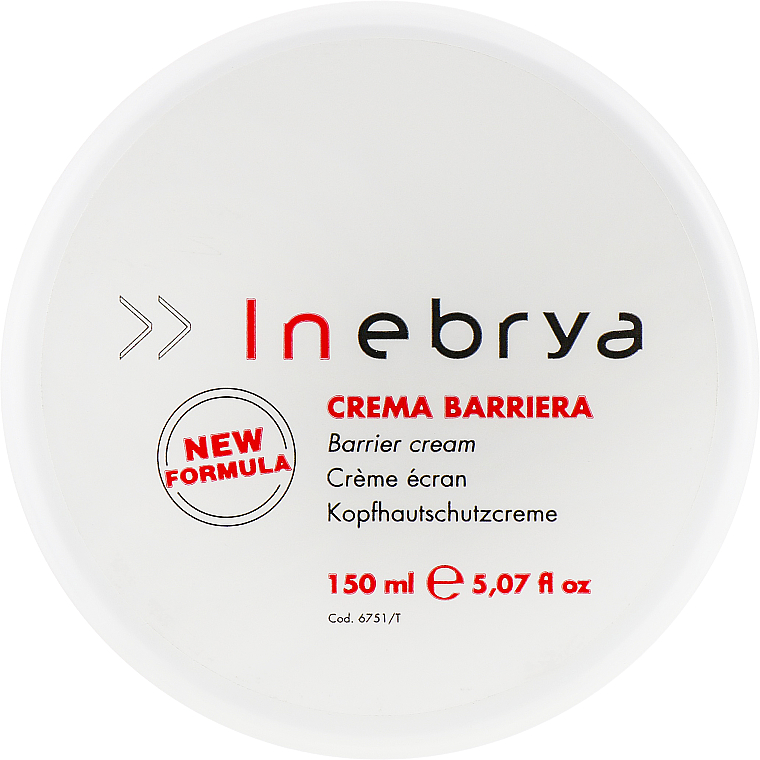 Krem chroniacy skórę głowy podczas koloryzacji włosów - Inebrya Barrier Cream