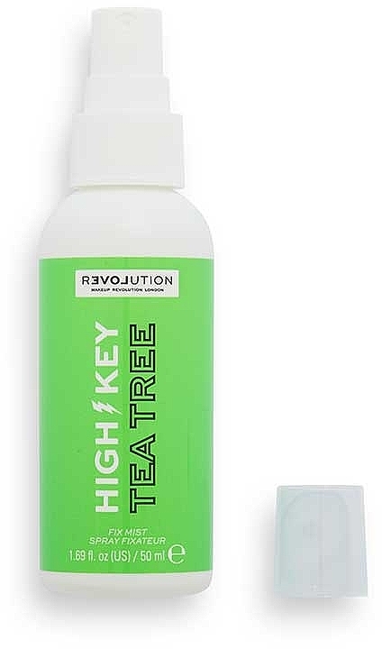 Spray do makijażu z drzewa herbacianego - Relove By Revolution High Key Tea Tree Fixing Spray — Zdjęcie N2