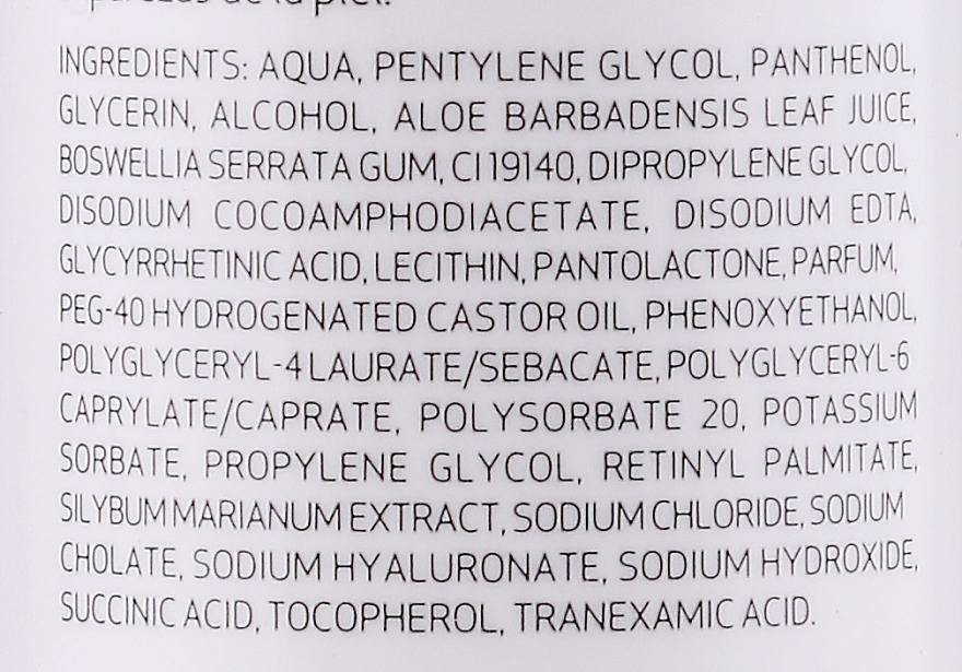 Oczyszczający tonik nawilżający - SesDerma Laboratories Sespanthenol Cleansing Tonic — Zdjęcie N3