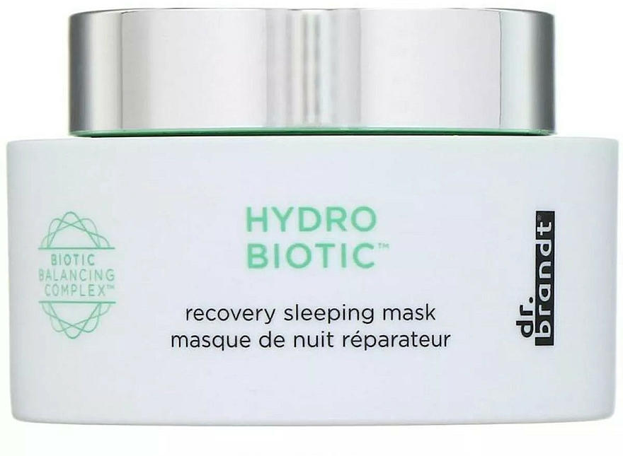 Rewitalizująca maska do twarzy ​​na noc - Dr Brandt Hydro Biotic Recovery Sleeping Mask — Zdjęcie N1