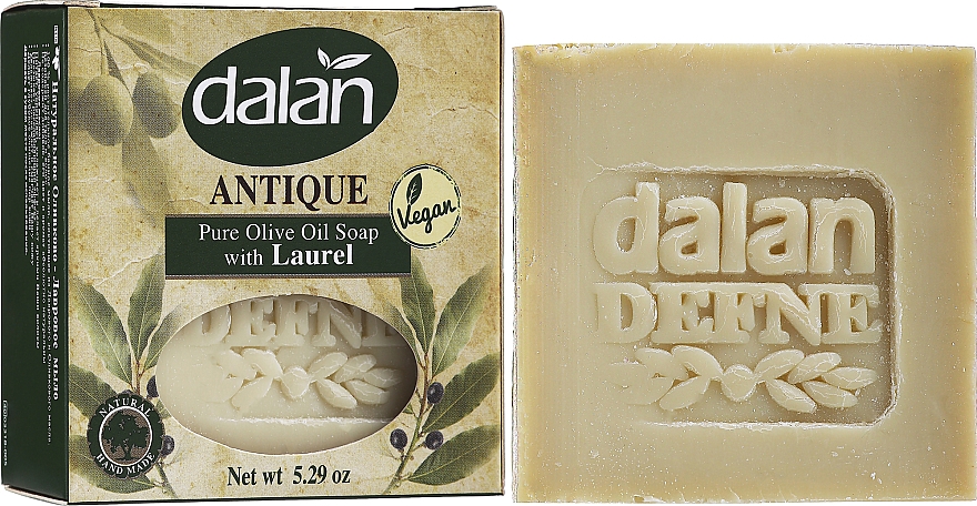 100% naturalne mydło w kostce z oliwą - Dalan Antique Daphne Soap with Olive Oil 100%  — Zdjęcie N2