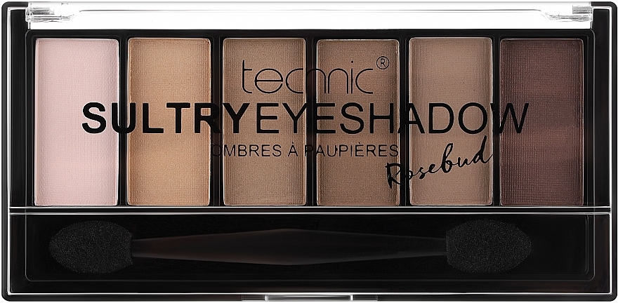 Paleta cieni do powiek - Technic Cosmetics Sultry 6 Shades Eyeshadow Palette — Zdjęcie N2