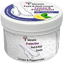 Kup Krem ochronny do stóp i paznokci Cytryna i mięta - Verana Protective Foot & Nail Cream Lemon & Peppermint