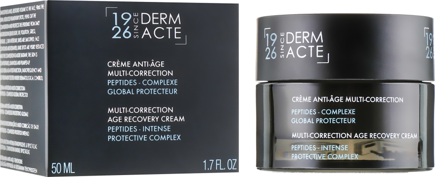 Odmładzający krem peptydowy do twarzy - Academie Derm Acte Multi-Correction Age Recovery Cream
