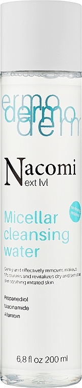 Płyn micelarny do skóry suchej i wrażliwej - Nacomi Dermo Micellar Cleansing Water  — Zdjęcie N1