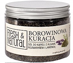 Kup Sól do kąpieli z algami, rozmarynem i lawendą Borowinowa kuracja - Fresh&Natural 