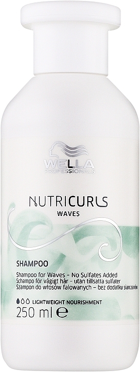 Szampon do włosów falowanych - Wella Professionals NutriCurls Waves Shampoo — Zdjęcie N1