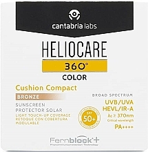 Przeciwsłoneczny puder w kompakcie SPF 50 - Cantabria Labs Heliocare 360º Color Cushion Compact Pearl  — Zdjęcie N3