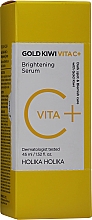 Rozświetlające serum do twarzy - Holika Holika Gold Kiwi Vita C+ Brightening Serum — Zdjęcie N3