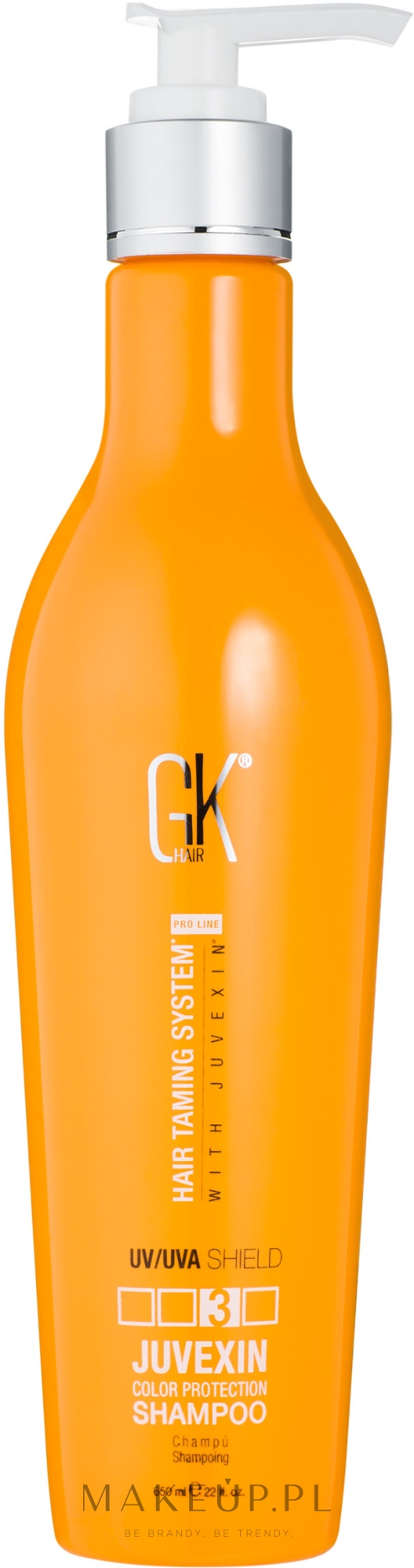 Szampon do włosów farbowanych - GKhair Juvexin Color Protection Shampoo — Zdjęcie 650 ml