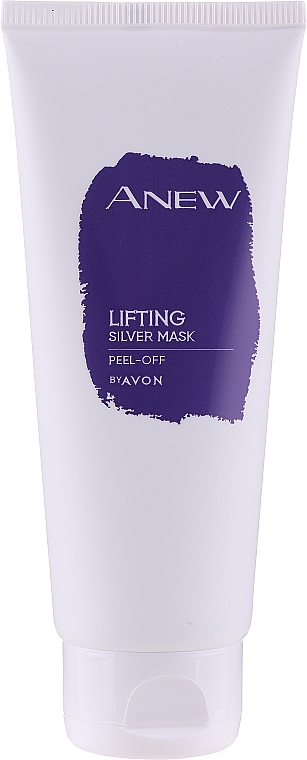 Liftingująca maska peel off do twarzy - Avon Anew Lifting Silver Peel-Off Mask  — Zdjęcie N2