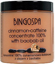 Koncentrat 100% cynamonowo-kofeinowy z olejem z baobabu - BingoSpa Concentrate 100% Cinnamon-Caffeine With Oil of Baobab — Zdjęcie N1