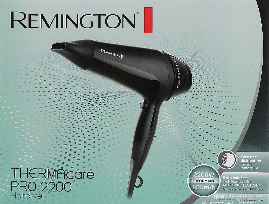 Suszarka do włosów - Remington D5710 Thermacare Pro — Zdjęcie N2