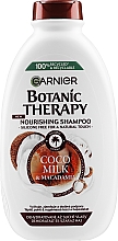 Szampon odżywiający i nadający sprężystość włosom suchym Mleko kokosowe i olej makadamia - Garnier Botanic Therapy Coconut Milk & Macadamia Shampoo — Zdjęcie N3