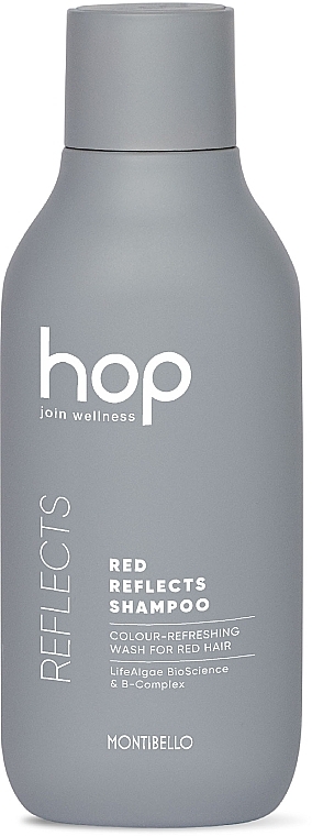 Szampon do włosów rudych i czerwonych - Montibello HOP Red Reflects Shampoo — Zdjęcie N1
