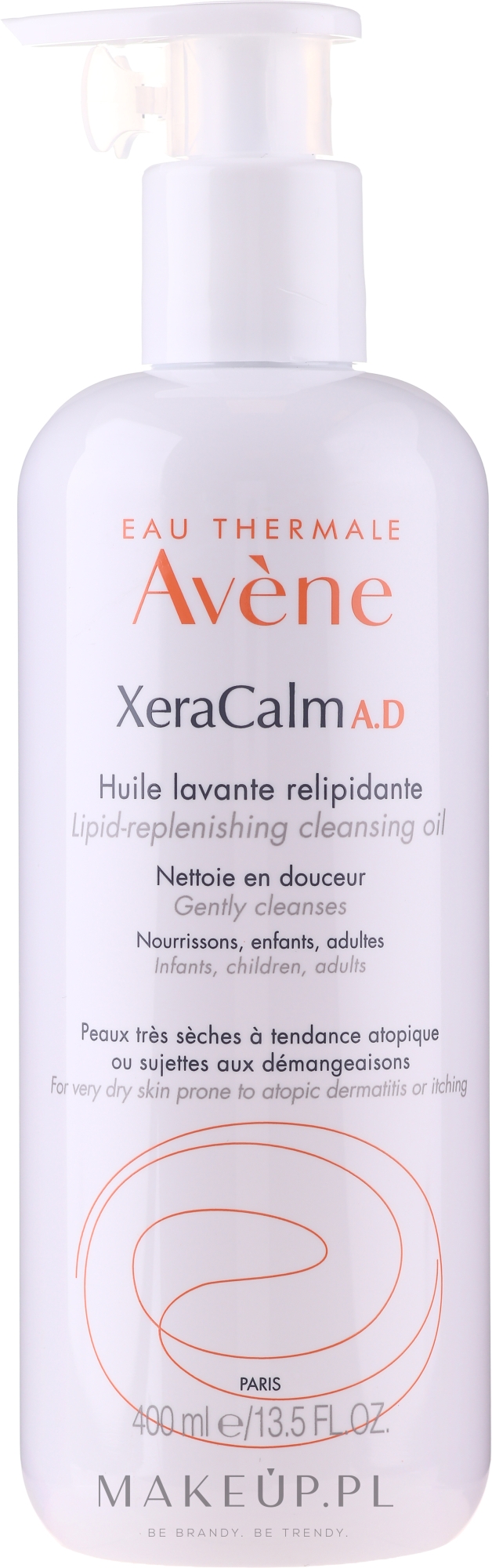 Oczyszczający olejek uzupełniający lipidy - Avène XeraCalm Cleansing Oil — Zdjęcie 400 ml