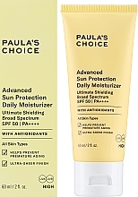 Nawilżający krem przeciwsłoneczny SPF 50 - Paula's Choice Advanced Sun Protection Daily Moisturizer SPF 50 PA++++ — Zdjęcie N2