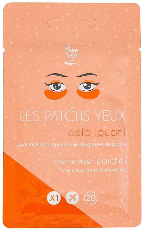 Plasterki na zmęczone oczy z kwasem hialuronowym i olejem jojoba - Peggy Sage Eye-Reviver Patches — Zdjęcie N1