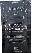 Kup Krem rozjaśniający do włosów z węglem drzewnym - Aloxxi Blonde78 Charcoal Cream Lightener