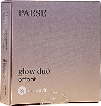 Kup Rozświetlający puder i róż do twarzy - Paese Nanorevit Glow Duo Effect Powder And Blush