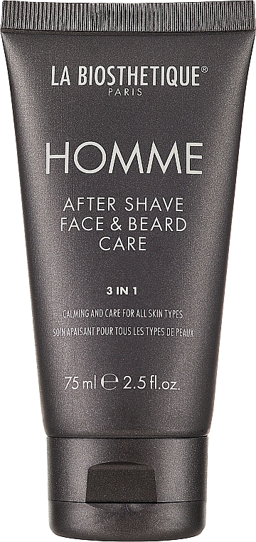 Emulsja po goleniu do pielęgnacji twarzy i zarostu - La Biosthetique Homme After Shave Face & Beard Care — Zdjęcie N1