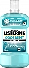 Płyn do płukania jamy ustnej, Świeża mięta - Listerine Cool Mint Mild Taste Zero Alcohol — Zdjęcie N1