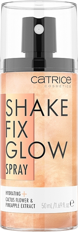 Spray utrwalający makijaż - Catrice Fixing Spray Shake Fix Glow — Zdjęcie N1