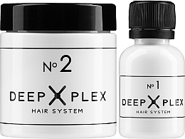 Zestaw do ochrony i odbudowy włosów - Stapiz Deep Plex System (hair/emulsion/15ml + hair/emulsion/60ml) — Zdjęcie N2